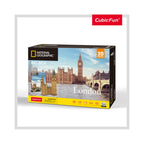 PUZZLE 3D + BROSURA - BIG BEN 117 PIESE - CUBICFUN (CUDS0992H) - Libelula Vesela - Jucarii