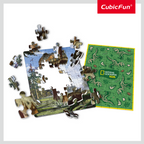 CUBIC FUN - PUZZLE IN CUTIE TYRANNOSAURUS REX 63 PIESE - CUBIC FUN (CUDS1041h) - Libelula Vesela - Jucarii
