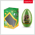 CUBIC FUN - PUZZLE IN CUTIE TYRANNOSAURUS REX 63 PIESE - CUBIC FUN (CUDS1041h) - Libelula Vesela - Jucarii