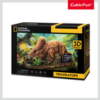 CUBIC FUN - PUZZLE 3D TRICERATOPS 44 PIESE - CUBIC FUN (CUDS1052h) - Libelula Vesela - Jucarii
