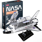 CUBIC FUN - PUZZLE 3D NASA - NAVETA SPATIALA DISCOVERY 126 PIESE - CUBIC FUN (CUDS1057h) - Libelula Vesela - Jucarii