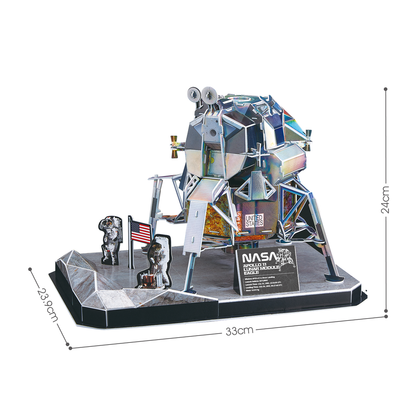 CUBIC FUN - PUZZLE 3D NASA - NAVETA SPATIALA DISCOVERY 126 PIESE - CUBIC FUN (CUDS1057h) - Libelula Vesela - Jucarii
