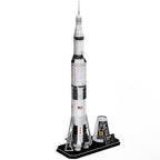 CUBIC FUN - PUZZLE 3D NASA - APOLLO SATURN V 136 PIESE - CUBIC FUN (CUDS1059h) - Libelula Vesela - Jucarii