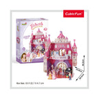 PUZZLE 3D + STICKERE ANIVERSAREA PRINTESEI 95 PIESE - CUBICFUN (CUE1622H) - Libelula Vesela - Jucarii