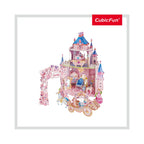 PUZZLE 3D + STICKERE GRADINA SECRETA A PRINTESEI 92 PIESE - CUBICFUN (CUE1623H) - Libelula Vesela - Jucarii