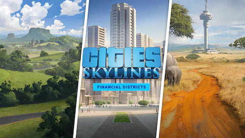 CITIES: SKYLINES - FINANCIAL DISTRICTS BUNDLE (DLC) - PC - STEAM - MULTILANGUAGE - WORLDWIDE - Libelula Vesela - Jocuri video