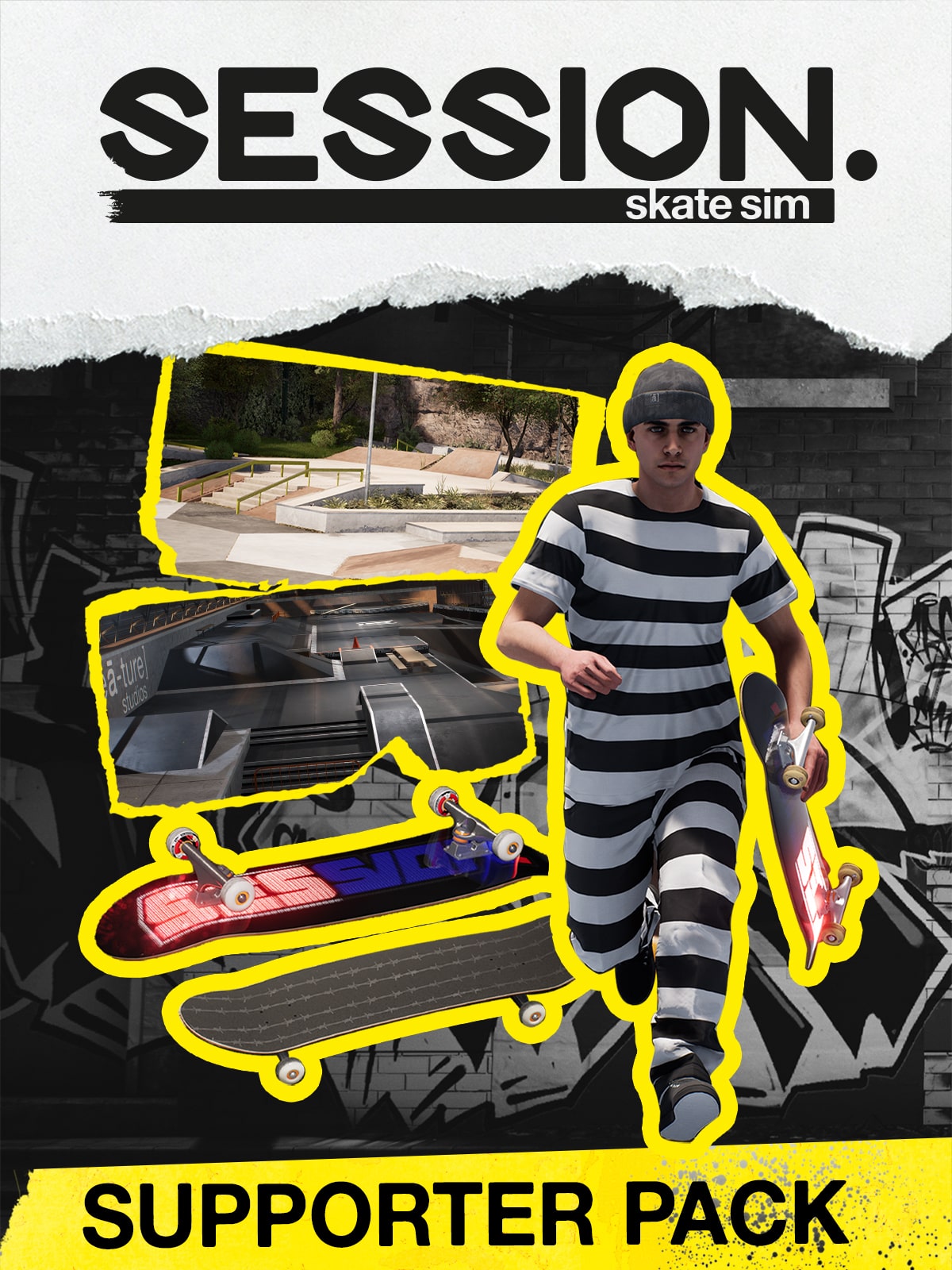SESSION: SKATE SIM (SUPPORTER PACK) - STEAM - PC - WORLDWIDE - MULTILANGUAGE - Libelula Vesela - Jocuri video