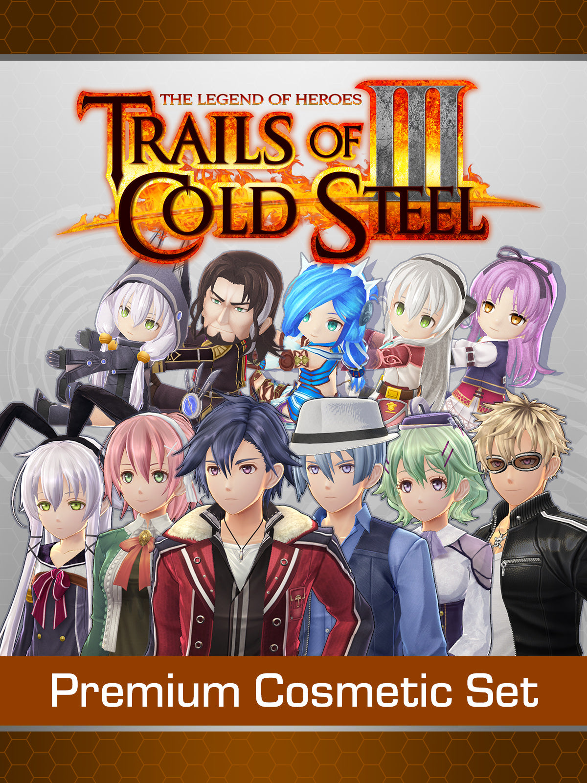 THE LEGEND OF HEROES: TRAILS OF COLD STEEL III - PREMIUM COSMETIC SET DLC - PC - STEAM - MULTILANGUAGE - WORLDWIDE - Libelula Vesela - Jocuri video
