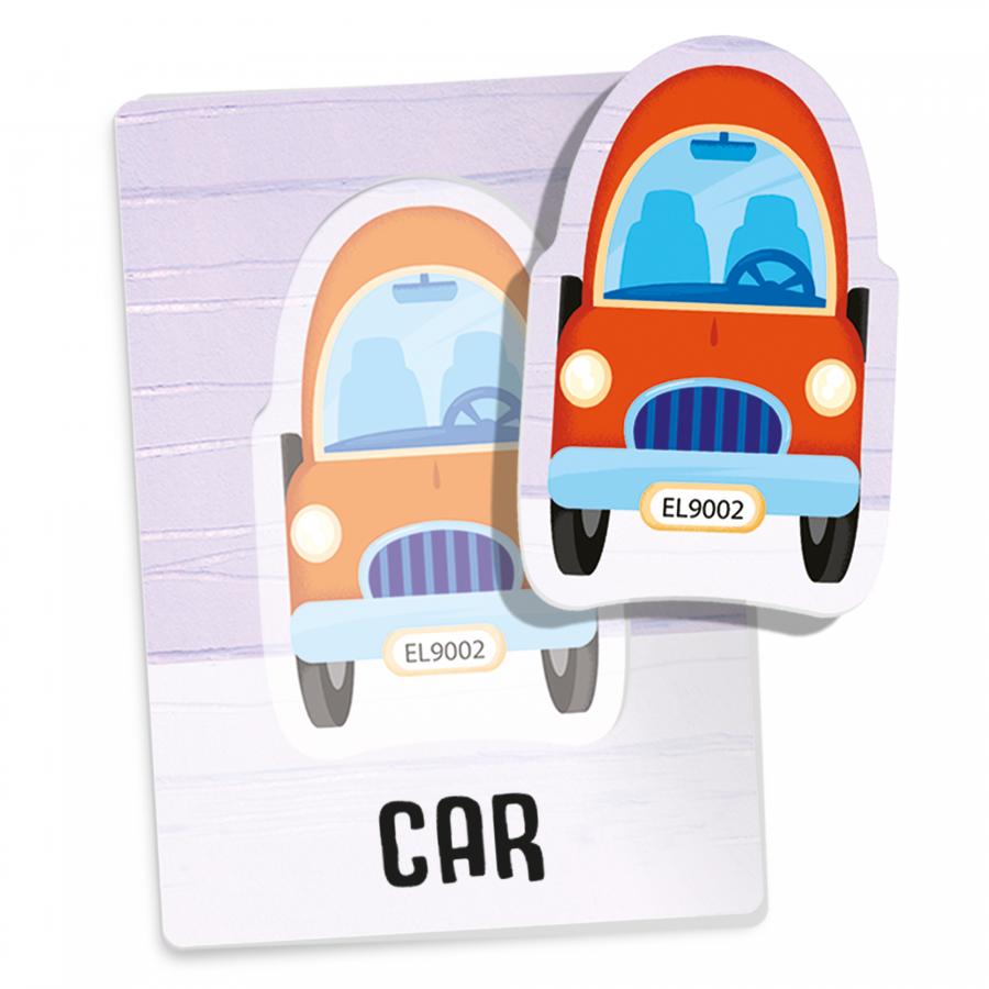 MONTESSORI - SA INVATAM CUVINTE - HEADU (HE22700) - Libelula Vesela - Jucarii