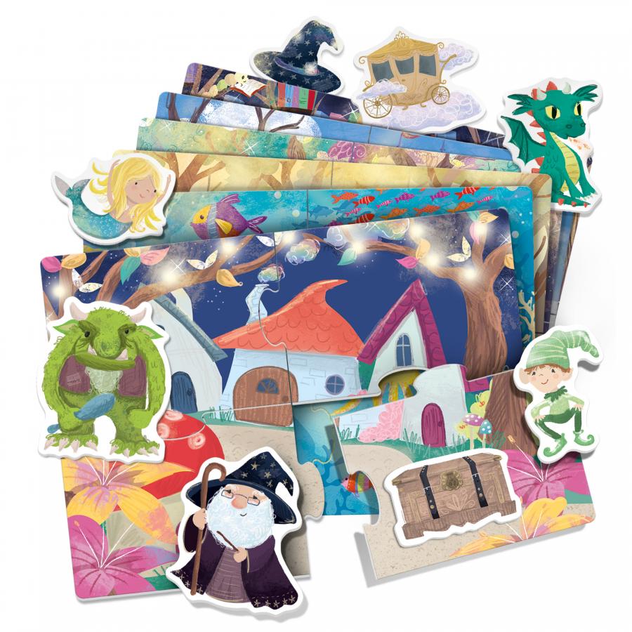 JOC INVENTEAZA PROPRIA POVESTE - HEADU (HE22724) - Libelula Vesela - Jucarii