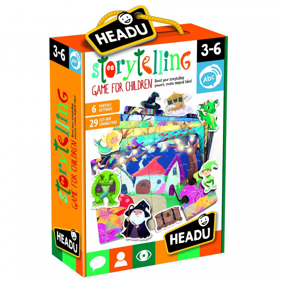 JOC INVENTEAZA PROPRIA POVESTE - HEADU (HE22724) - Libelula Vesela - Jucarii