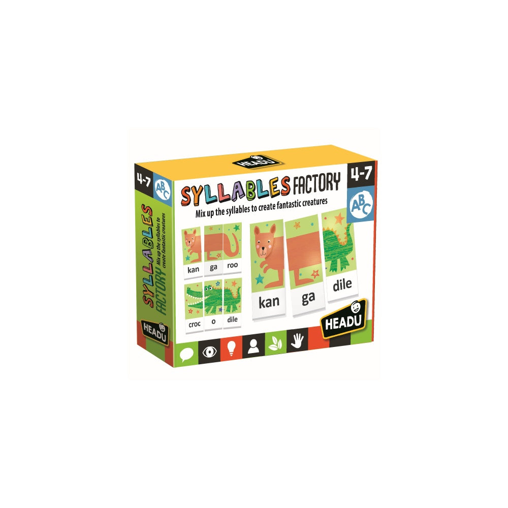 SA DESPARTIM IN SILABE - HEADU (HE24636) - Libelula Vesela - Jucarii