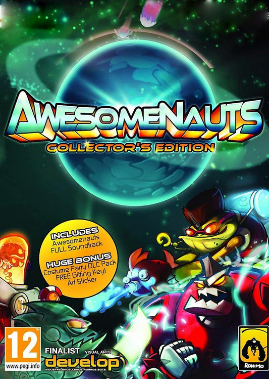 AWESOMENAUTS COLLECTOR'S EDITION - PC - STEAM - MULTILANGUAGE - WORLDWIDE