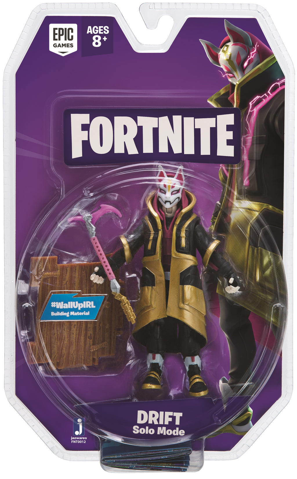 FORTNITE - 1 FIGURE PACK (SOLO MODE CORE FIGURE ) CARBIDE / DRIFT / BANDOLIER / RAPTOR / TEKNIQUE S1 - JAZWARES (FNT0010) - Libelula Vesela - Jucarii