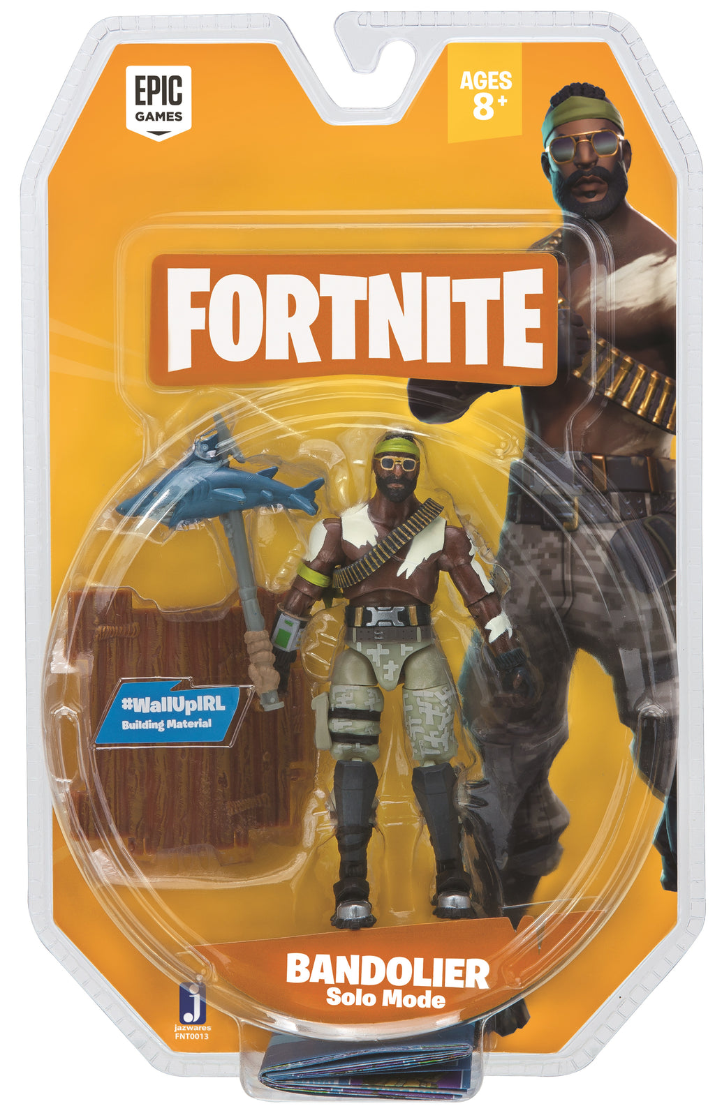 FORTNITE - 1 FIGURE PACK (SOLO MODE CORE FIGURE ) CARBIDE / DRIFT / BANDOLIER / RAPTOR / TEKNIQUE S1 - JAZWARES (FNT0010) - Libelula Vesela - Jucarii
