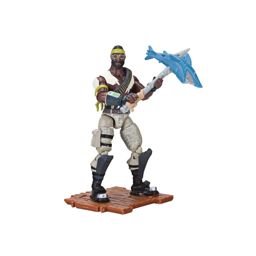 FORTNITE - 1 FIGURE PACK (SOLO MODE CORE FIGURE ) CARBIDE / DRIFT / BANDOLIER / RAPTOR / TEKNIQUE S1 - JAZWARES (FNT0010) - Libelula Vesela - Jucarii