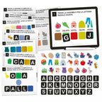 HEADU TEACHER TESTED - JOC MAGNETIC SA INVATAM SA CITIM SI SA SCRIEM IN ENGLEZA - HEADU (HE25145) - Libelula Vesela - Jucarii