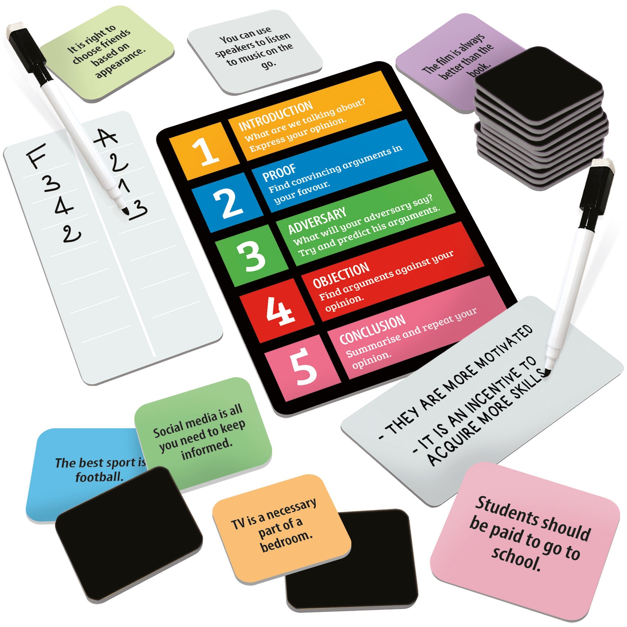 HEADU LUDIC - JOC DE DEZBATERE - HEADU (HE25930) - Libelula Vesela - Jucarii