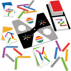 HEADU LUDIC - JOC SA OBSERVAM BASTONASELE - HEADU (HE27620) - Libelula Vesela - Jucarii