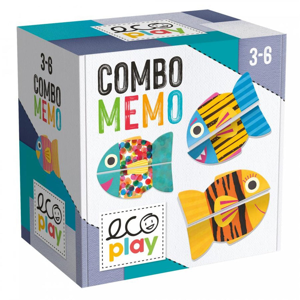HEADU ECOPLAY - JOC MEMORIE SA POTRIVIM PESTISORII - HEADU (HE28481) - Libelula Vesela - Jucarii