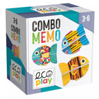 HEADU ECOPLAY - JOC MEMORIE SA POTRIVIM PESTISORII - HEADU (HE28481) - Libelula Vesela - Jucarii