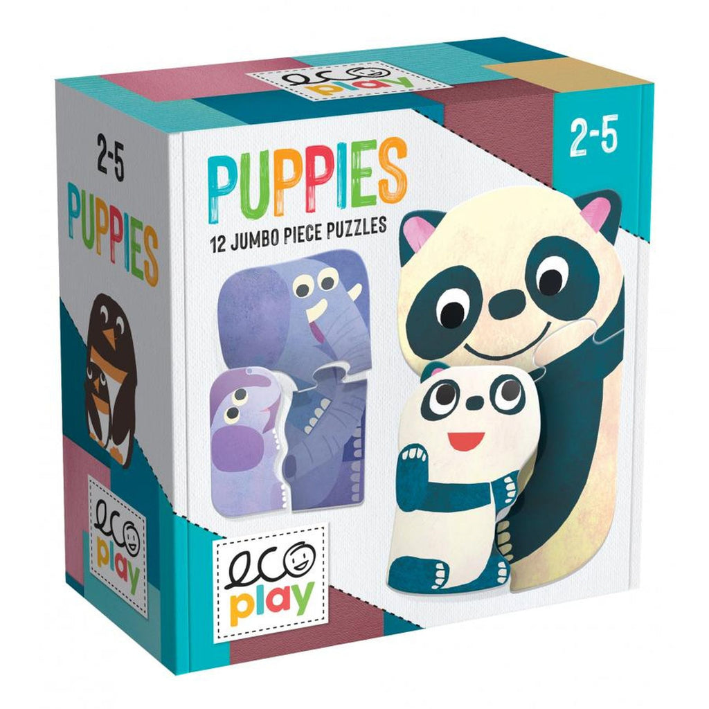 HEADU ECOPLAY - PUZZLE-URI ANIMALUTE CU PUI - HEADU (HE28542) - Libelula Vesela - Jucarii