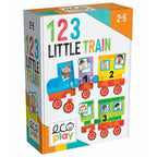 HEADU ECOPLAY - PUZZLE MICUL TREN 123 - HEADU (HE28566) - Libelula Vesela - Jucarii