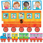 HEADU ECOPLAY - PUZZLE MICUL TREN 123 - HEADU (HE28566) - Libelula Vesela - Jucarii