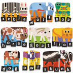 HEADU ECOPLAY - PUZZLE-URI PROGRESIVE LITERE SI CUVINTE ENG - HEADU (HE51203) - Libelula Vesela - Jucarii