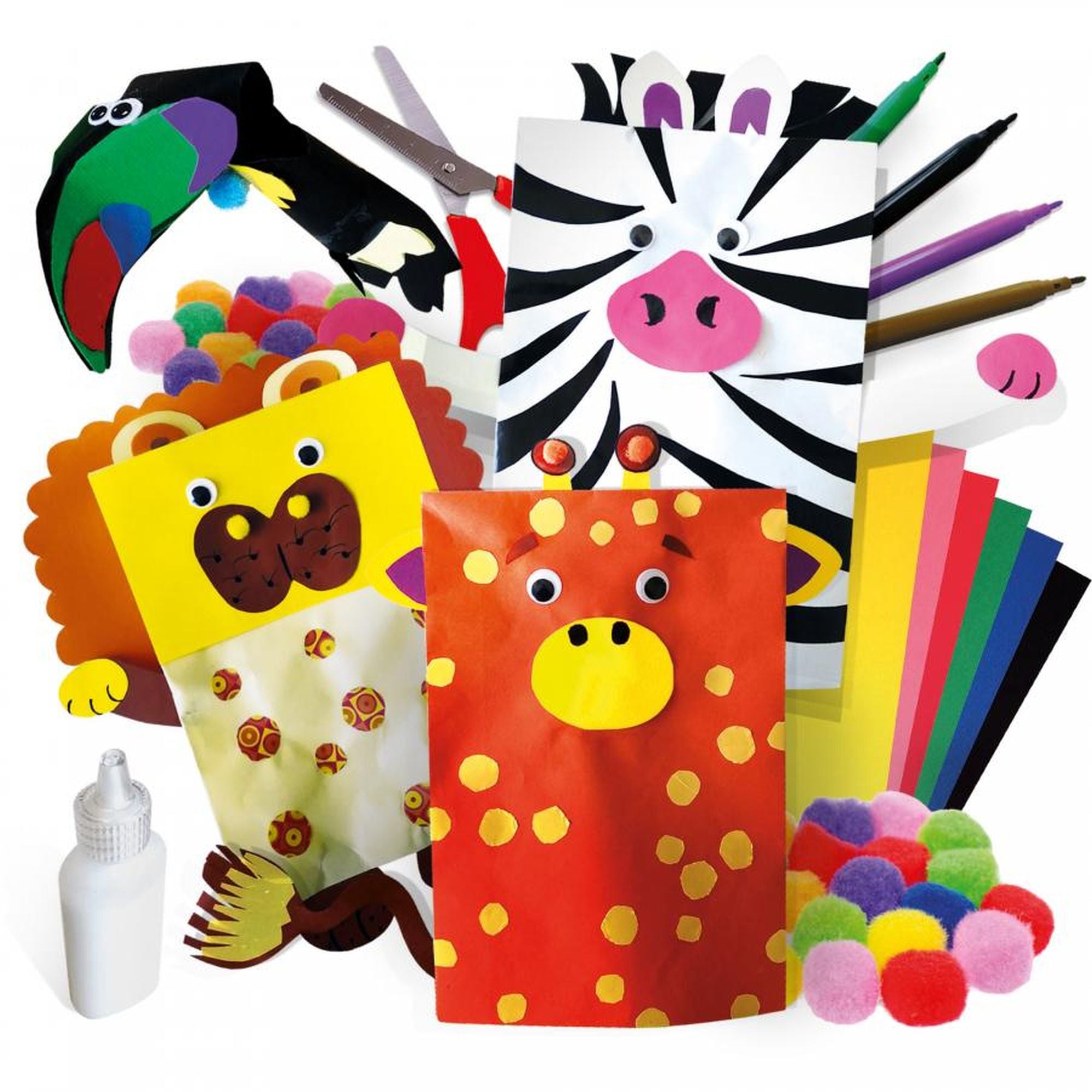 HEADU - CREEAZA-TI PROPRIILE ANIMALUTE - HEADU (HE51838) - Libelula Vesela - Jucarii