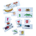 HEADU MONTESSORI - JOC TACTIL ABC ROMANA - HEADU (HE53122) - Libelula Vesela - Jucarii