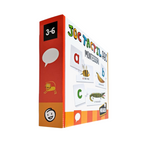 HEADU MONTESSORI - JOC TACTIL ABC ROMANA - HEADU (HE53122) - Libelula Vesela - Jucarii