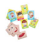 HEADU MONTESSORI - CARTI EMOTII SI ACTIUNI IN ROMANA - HEADU (HE53139) - Libelula Vesela - Jucarii