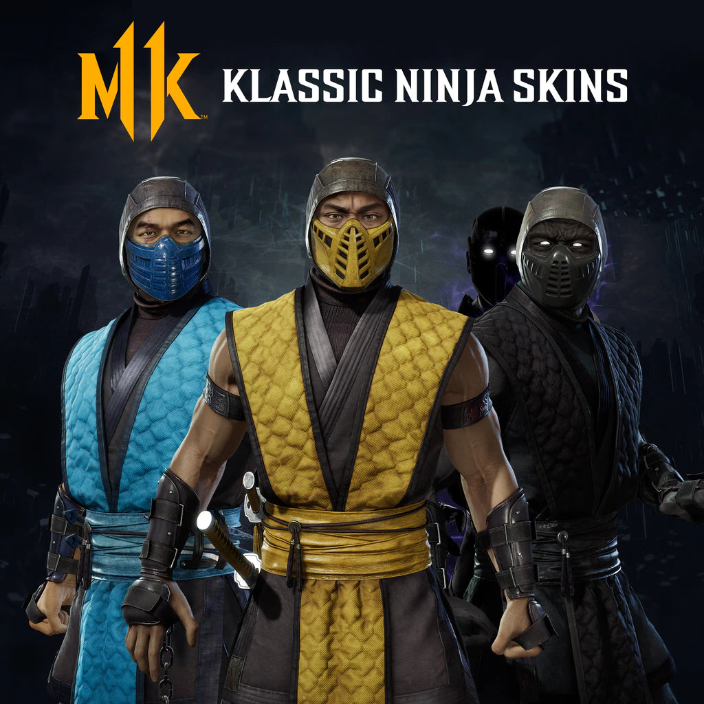MORTAL KOMBAT 11 - KLASSIC ARCADE NINJA SKIN PACK 1 - STEAM - PC - WORLDWIDE - MULTILANGUAGE - Libelula Vesela - Jocuri video