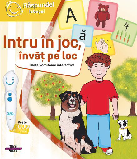 RASPUNDEL ISTETEL - CARTE INTRU IN JOC, INVAT PE LOC - ALBI (69371) - Libelula Vesela - Jucarii