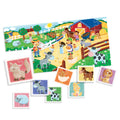8+1 PRIMUL MEU PUZZLE FERMA - HEADU (HE20867) - Libelula Vesela - Jucarii