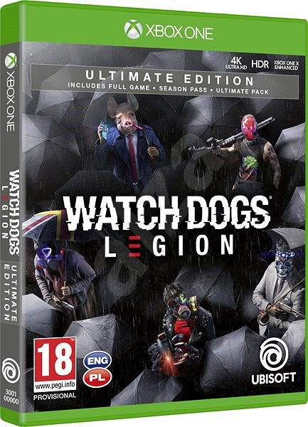WATCH DOGS: LEGION ULTIMATE EDITION (XBOX ONE) - XBOX LIVE - MULTILANGUAGE - EU - XBOX - Libelula Vesela - Jocuri video