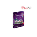 PUZZLE 3D LED CASTELUL NEUSCHWANSTEIN 128 PIESE - CUBICFUN (CUL174H) - Libelula Vesela - Jucarii