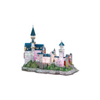 PUZZLE 3D LED CASTELUL NEUSCHWANSTEIN 128 PIESE - CUBICFUN (CUL174H) - Libelula Vesela - Jucarii