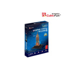 PUZZLE 3D LED EMPIRE STATE BUILDING 38 PIESE - CUBICFUN (CUL503H) - Libelula Vesela - Jucarii