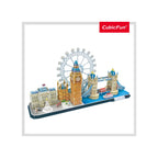 PUZZLE 3D LONDRA 107 PIESE - CUBICFUN (CUMC253H) - Libelula Vesela - Jucarii