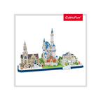 PUZZLE 3D BAVARIA 178 PIESE - CUBICFUN (CUMC267H) - Libelula Vesela - Jucarii