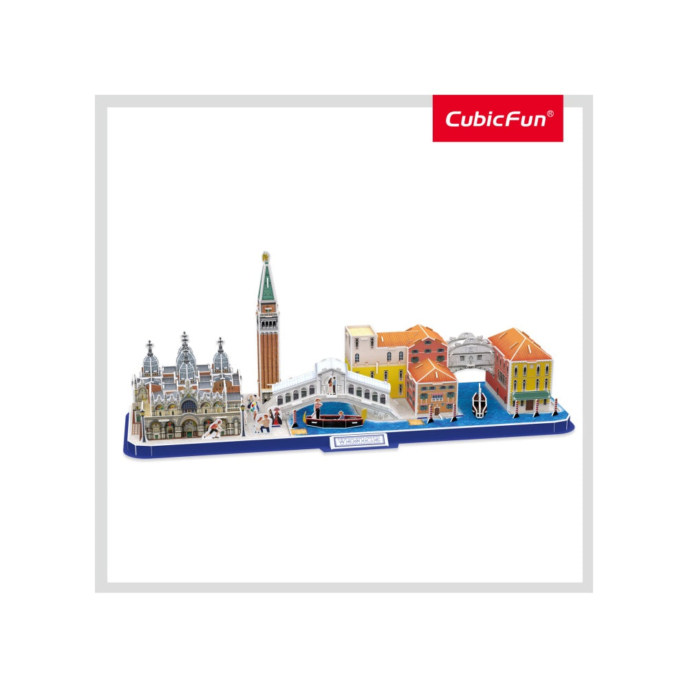 PUZZLE 3D VENETIA 126 PIESE - CUBICFUN (CUMC269H) - Libelula Vesela - Jucarii