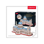 PUZZLE 3D CATEDRALA ST. PAUL (NIVEL COMPLEX 643 PIESE)  - CUBICFUN (CUMC270H) - Libelula Vesela - Jucarii
