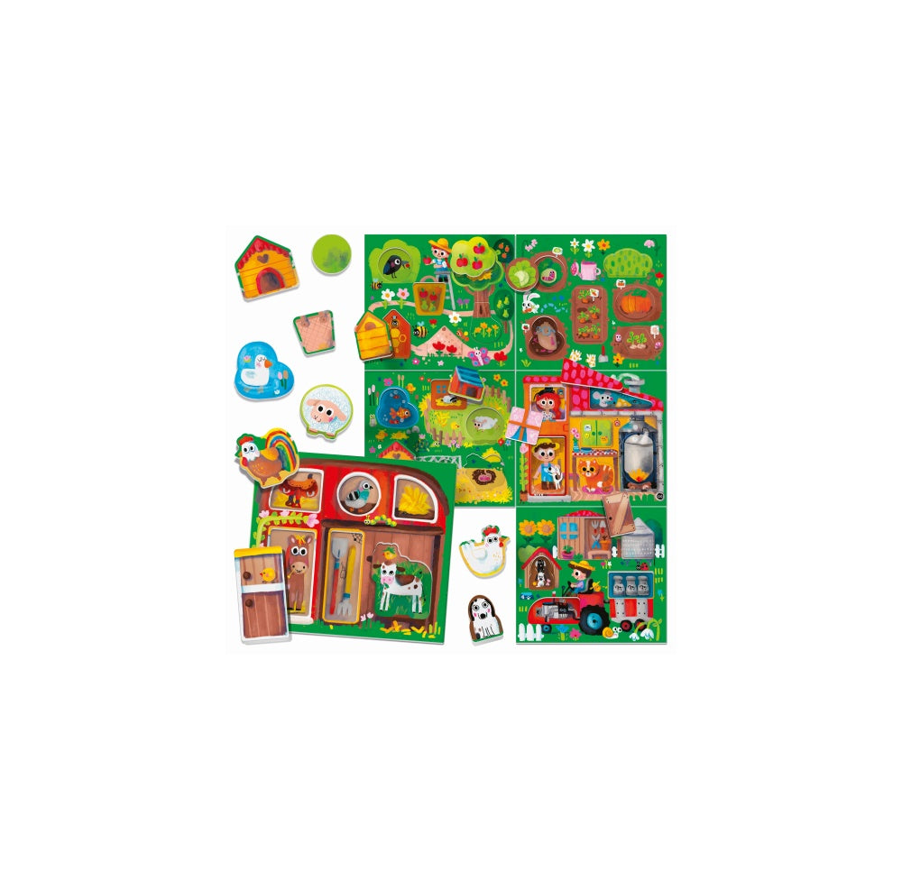MONTESSORI JOACA LA FERMA - HEADU (HE23608) - Libelula Vesela - Jucarii