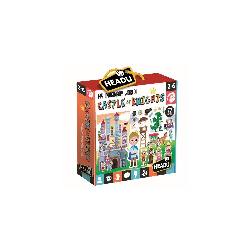 PUZZLE CASTELUL CAVALERILOR - HEADU (HE24834) - Libelula Vesela - Jucarii