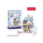 PUZZLE 3D CASTELUL BASMELOR 81 PIESE - CUBICFUN (CUP809H) - Libelula Vesela - Jucarii