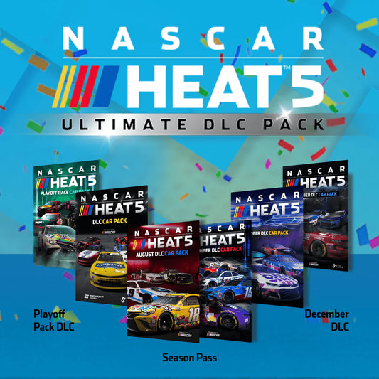 NASCAR HEAT 5 - ULTIMATE BUNDLE (DLC) - STEAM - PC - EN - WORLDWIDE - Libelula Vesela - Jocuri video