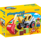 EXCAVATOR CU BRAT MOBIL - PLAYMOBIL 1.2.3 (PM70125) - Libelula Vesela - Jucarii