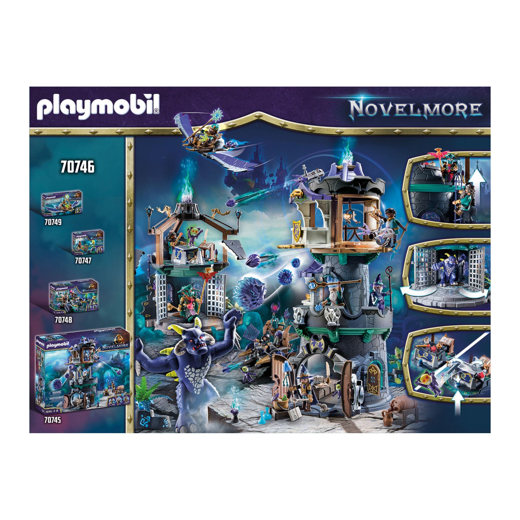 VIOLET VALE - VIZUINA DEMONULUI - PLAYMOBIL (PM70746) - Libelula Vesela - Jucarii